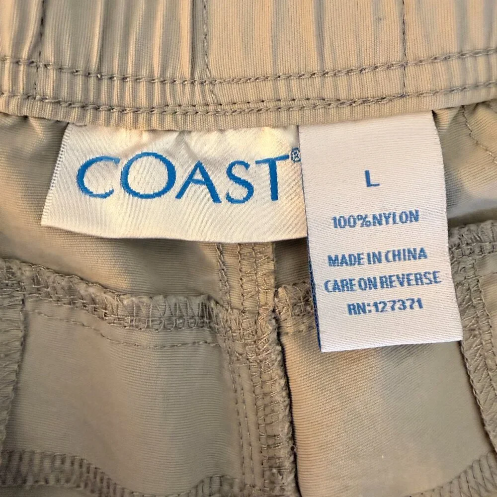 Men's Coast Angler Shorts Khaki - Picture 5 of 5